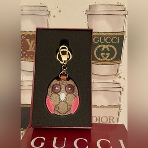 Gucci Owl shape Keychain